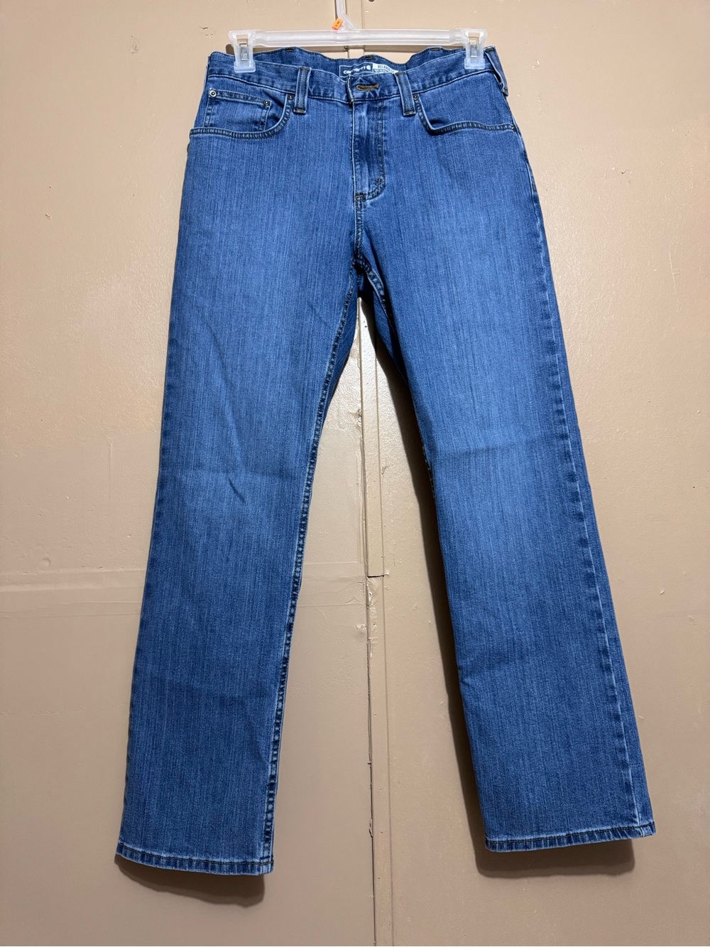 Carhartt Men's 32x30 Rugged Flex Relaxed Fit 5-Pocket Denim Jeans BD2804-M